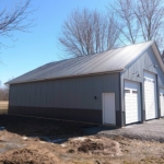 Exterior siding on a building