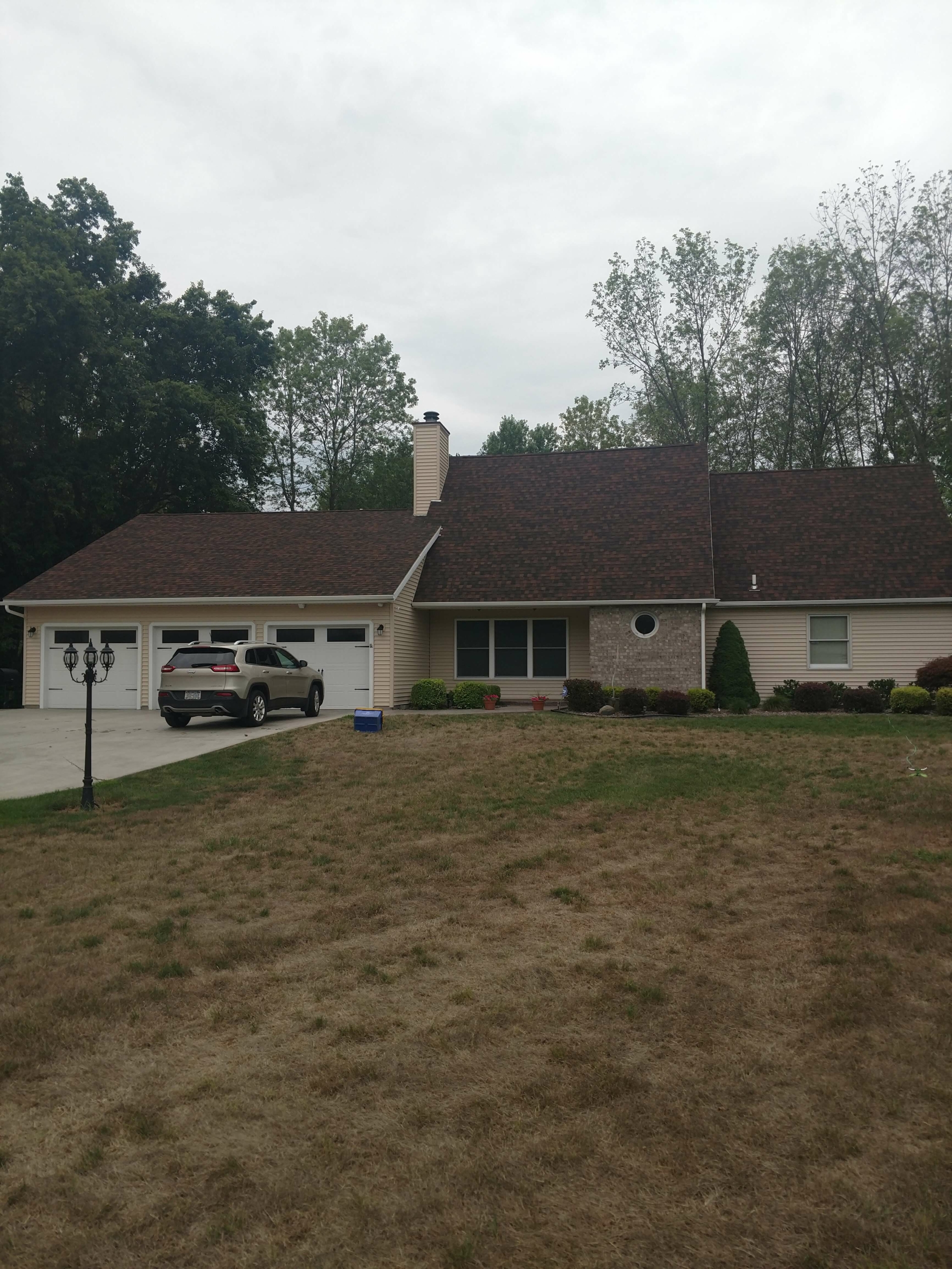 Front view of a house